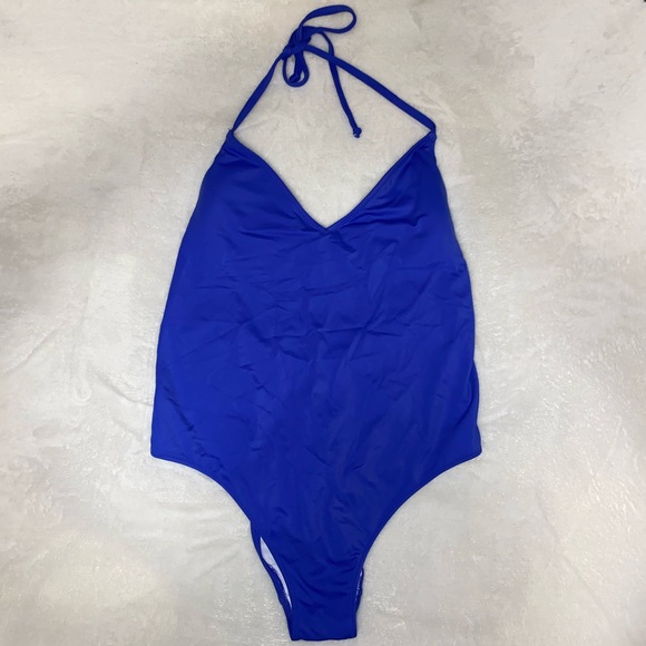 PINK Victoria's Secret Other - PINK Victoria’s Secret Blue One Piece Swimsuit